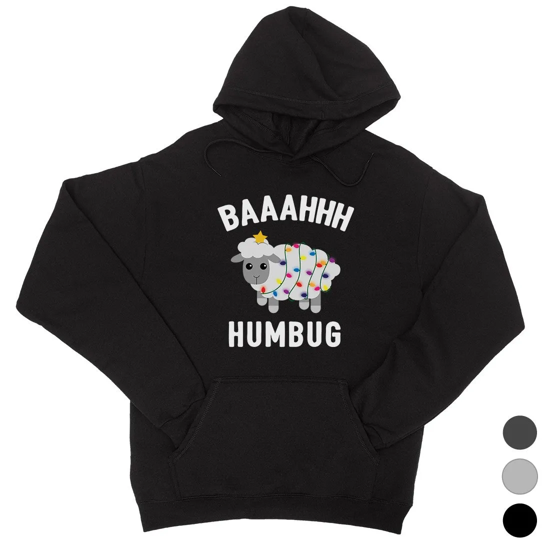 Baaahhh Humbug Unisex Hoodie