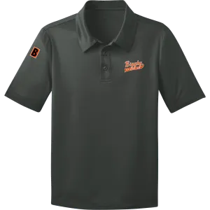 Biggby Coffee AAA Youth Silk Touch Performance Polo