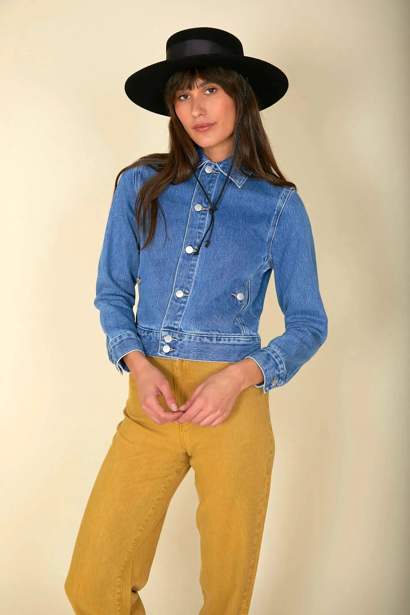 Denim Jacket - Western Blue Organic