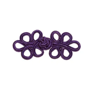 ELAN Frog Fastener - Purple -1 pcs