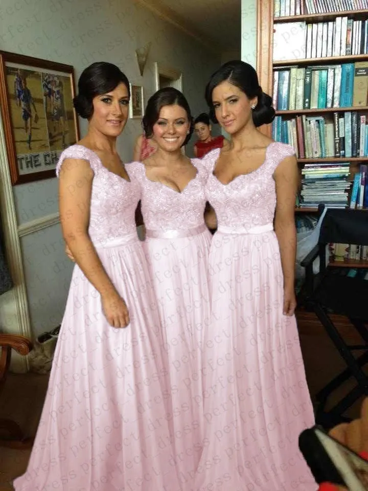 Elegant chiffon Bridesmaid Dresses at Bling Brides Bouquet - Online Bridal Store