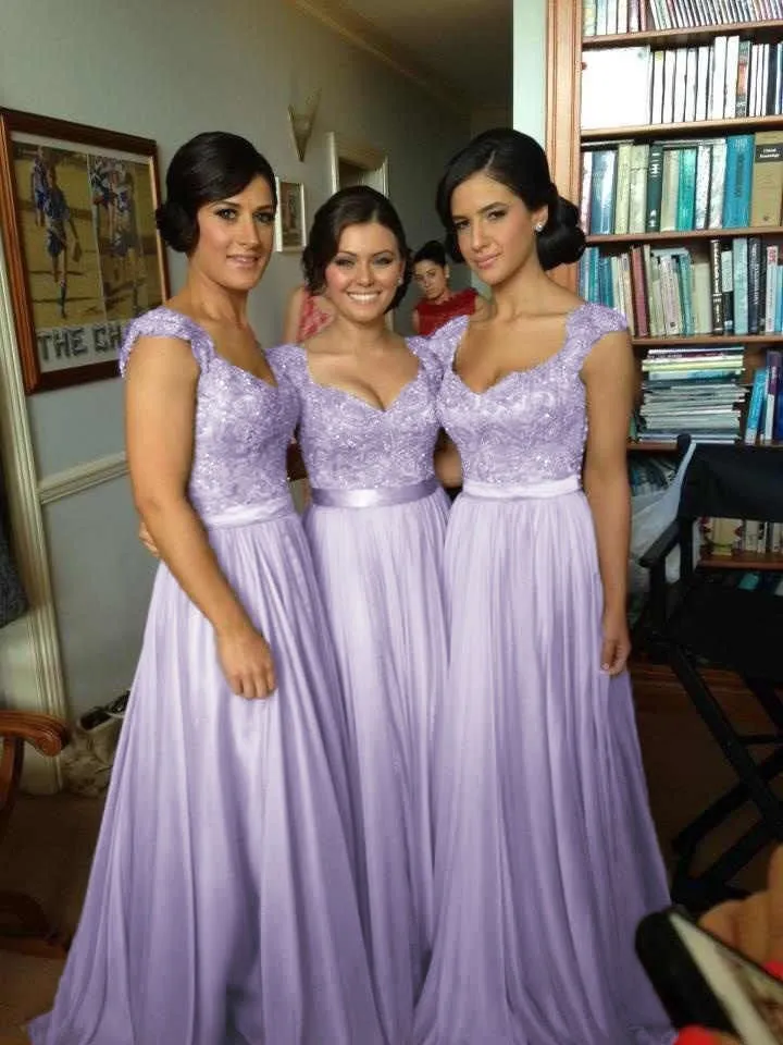 Elegant chiffon Bridesmaid Dresses at Bling Brides Bouquet - Online Bridal Store