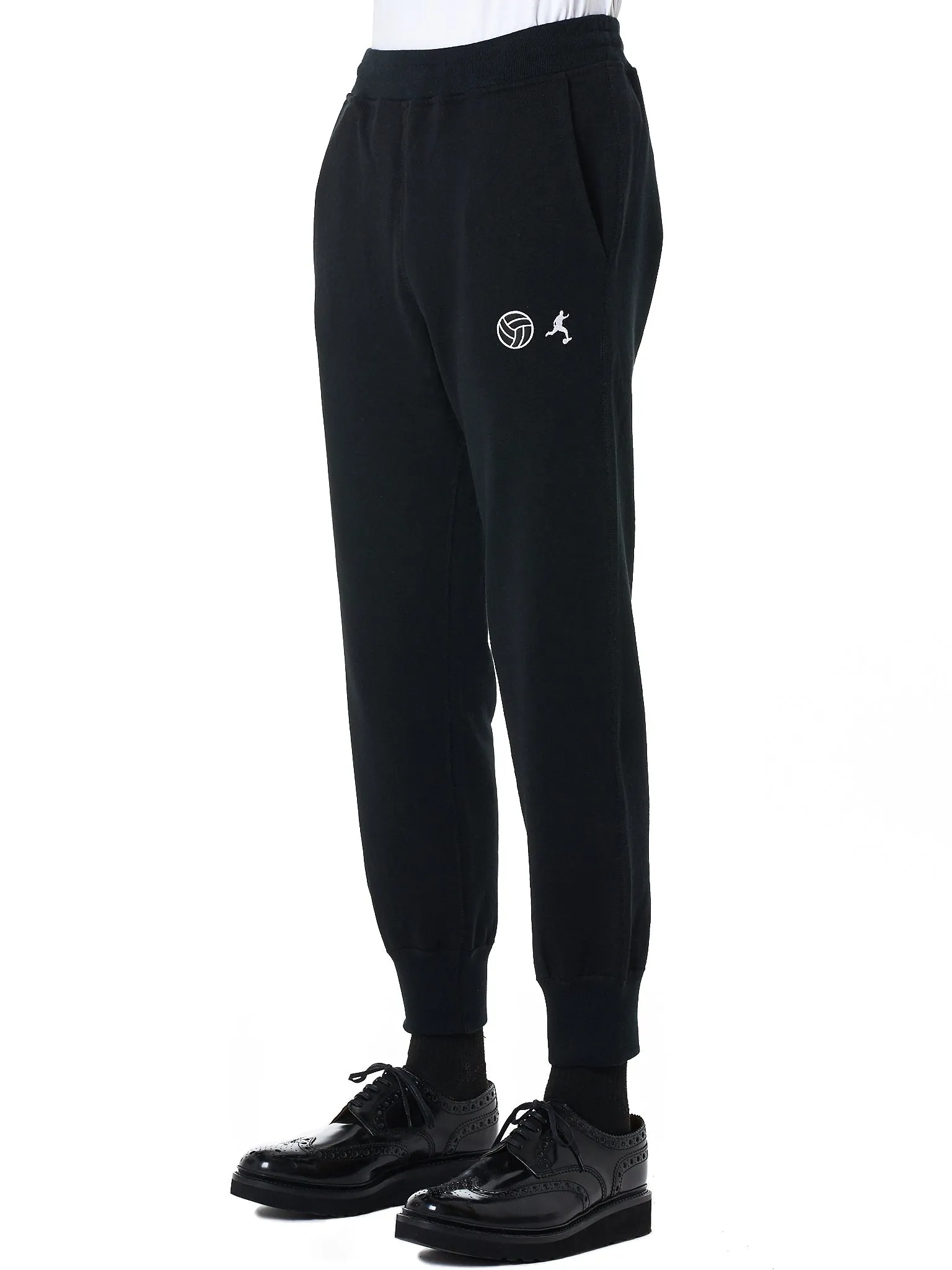 Embroidered Patch Jogger (G013P202-BLACK)