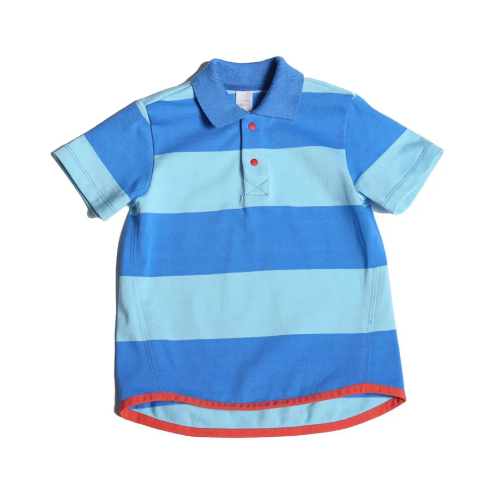 FRANK HIGH-LOW HEM POLO