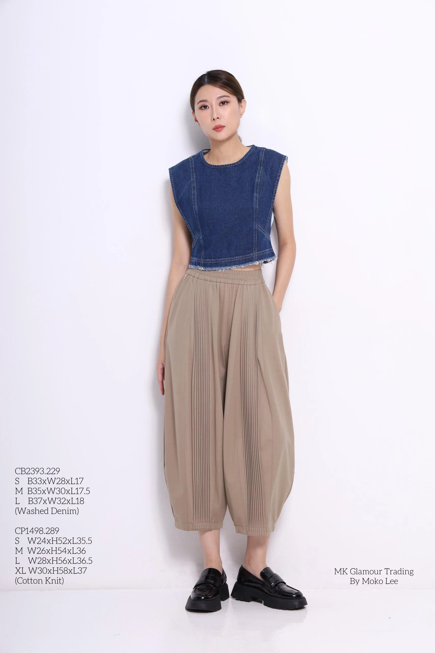 Hera Relaxed Pleated Pants