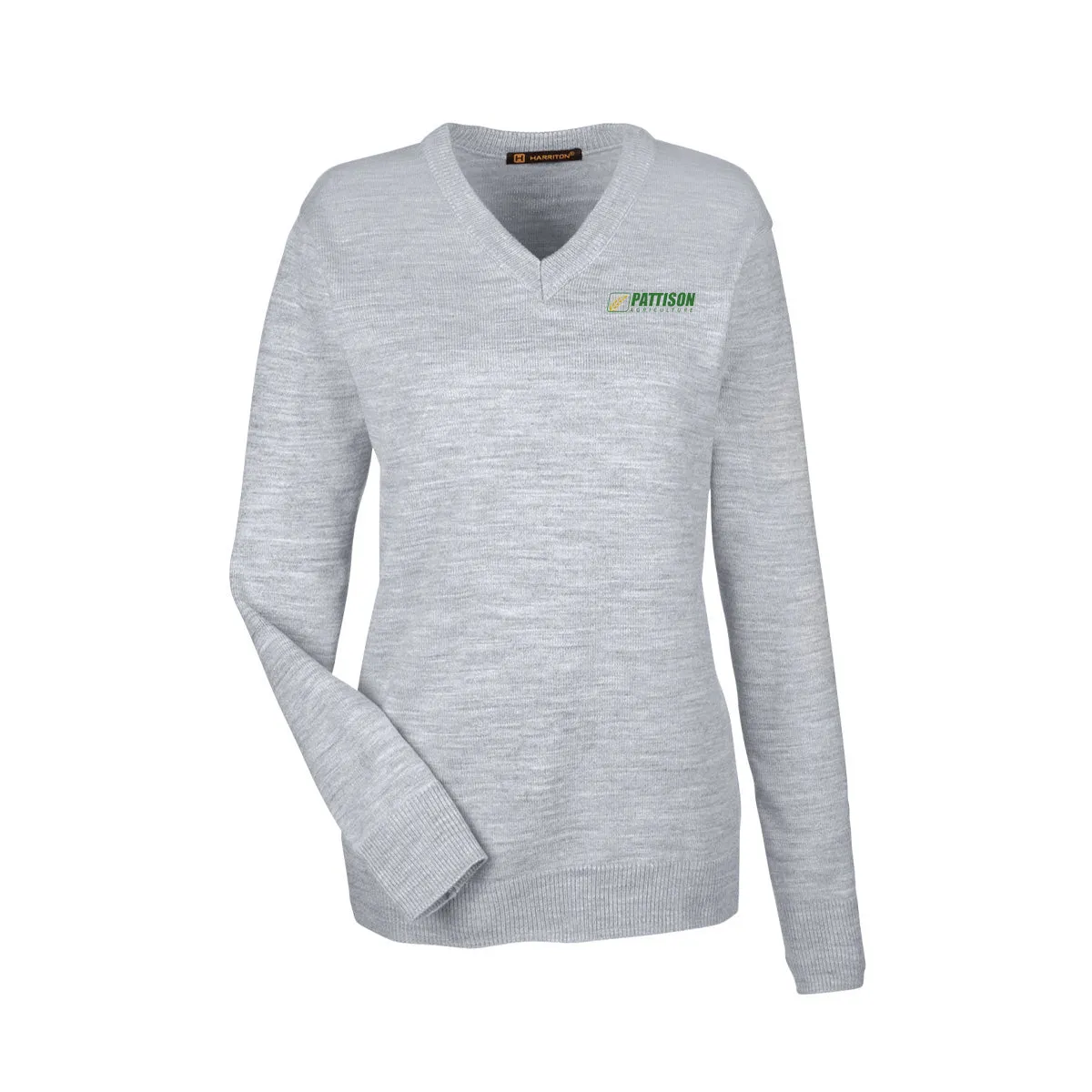 Ladies Harriton Pilbloc™ V-Neck Sweater