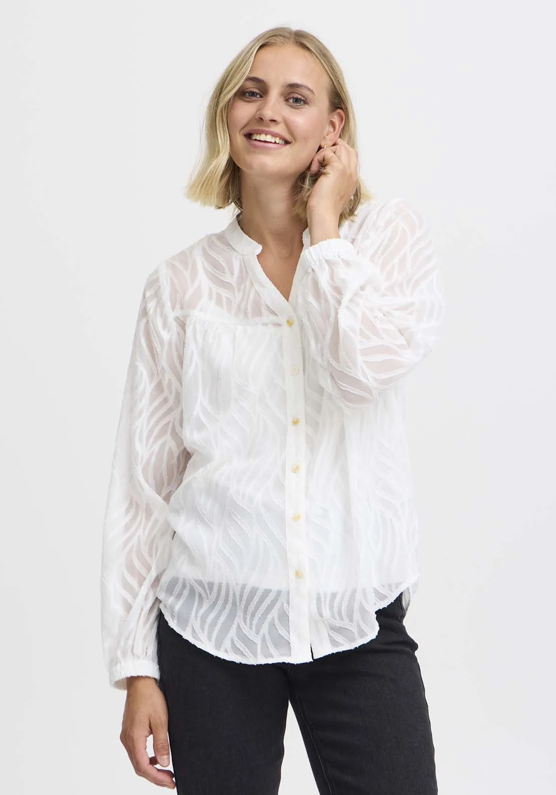 Long Sleeve Woven Shirt - Antique