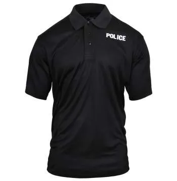 Moisture Wicking Security Polo Shirt