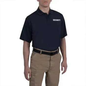 Moisture Wicking Security Polo Shirt