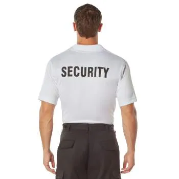 Moisture Wicking Security Polo Shirt