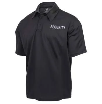 Moisture Wicking Security Polo Shirt