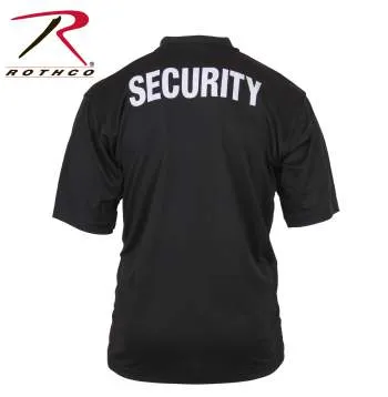 Moisture Wicking Security Polo Shirt