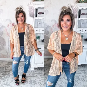 Natural Obsession Kimono - Peach