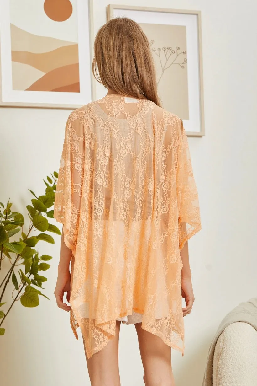 Natural Obsession Kimono - Peach