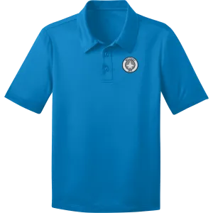 NJ Jets Youth Silk Touch Performance Polo