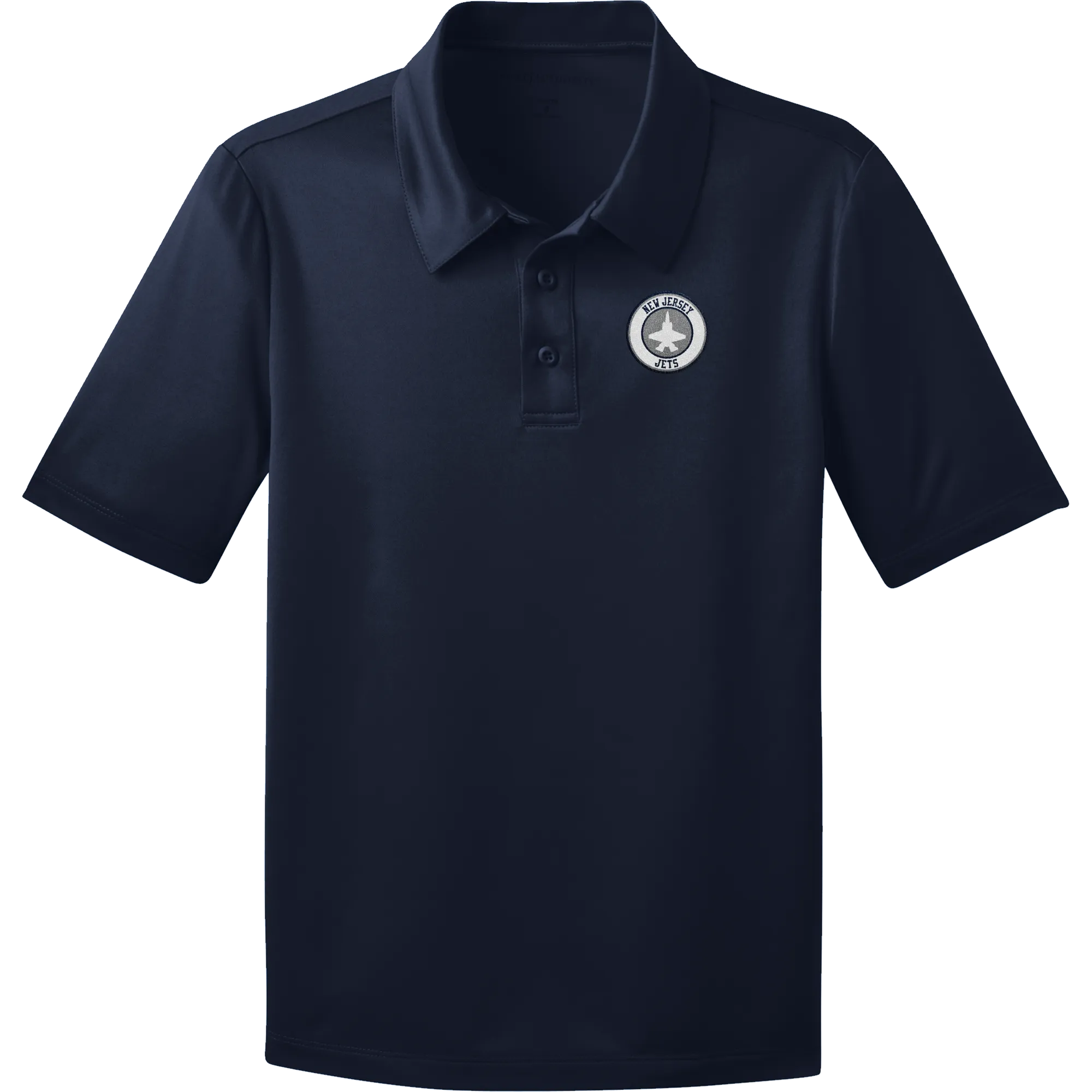 NJ Jets Youth Silk Touch Performance Polo