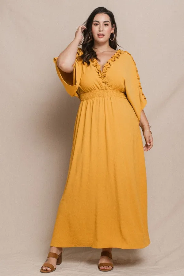 Only Sweeter Smocked Maxi Dress