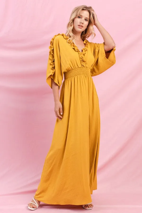 Only Sweeter Smocked Maxi Dress