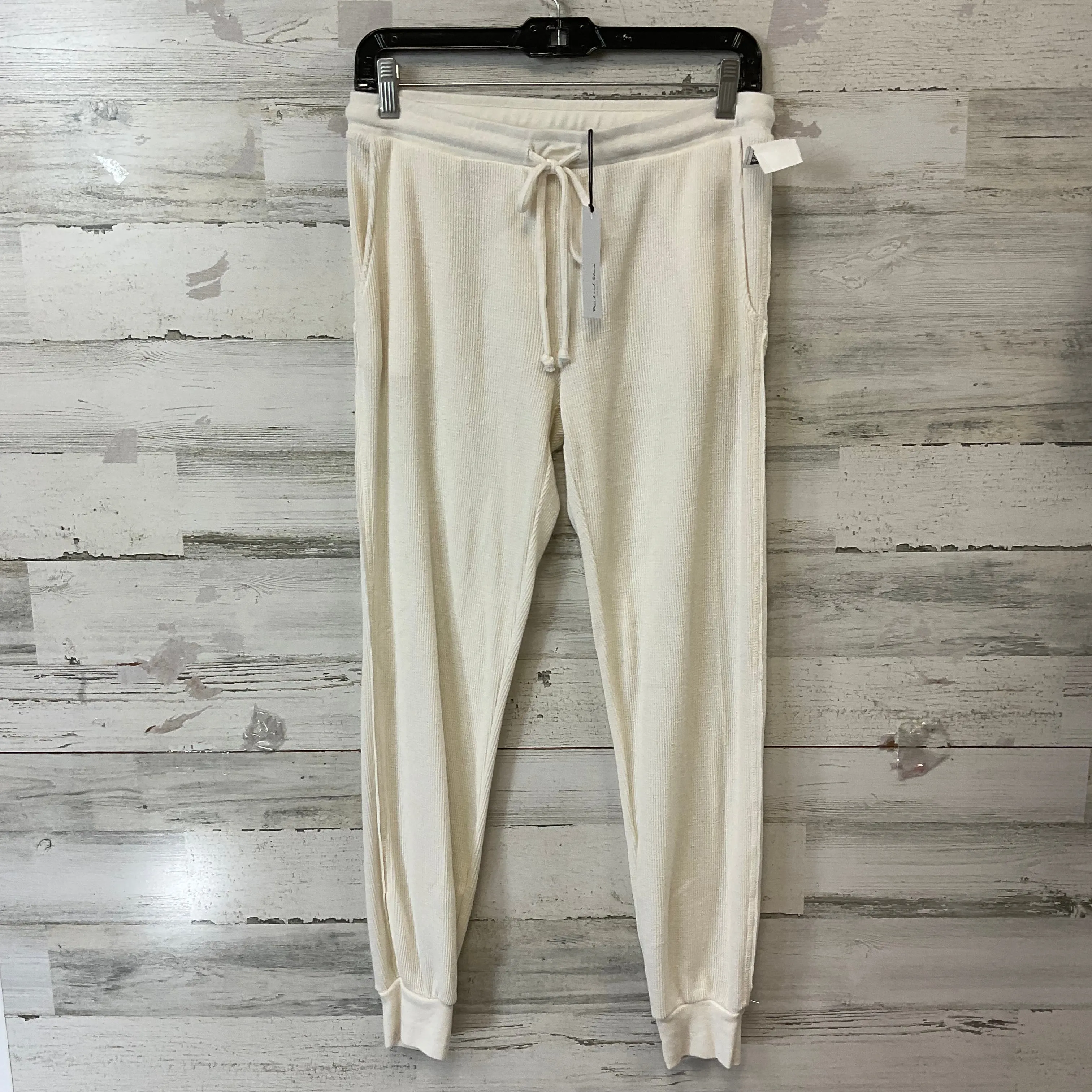 Pants Joggers By Michael Stars In Cream, Size: S