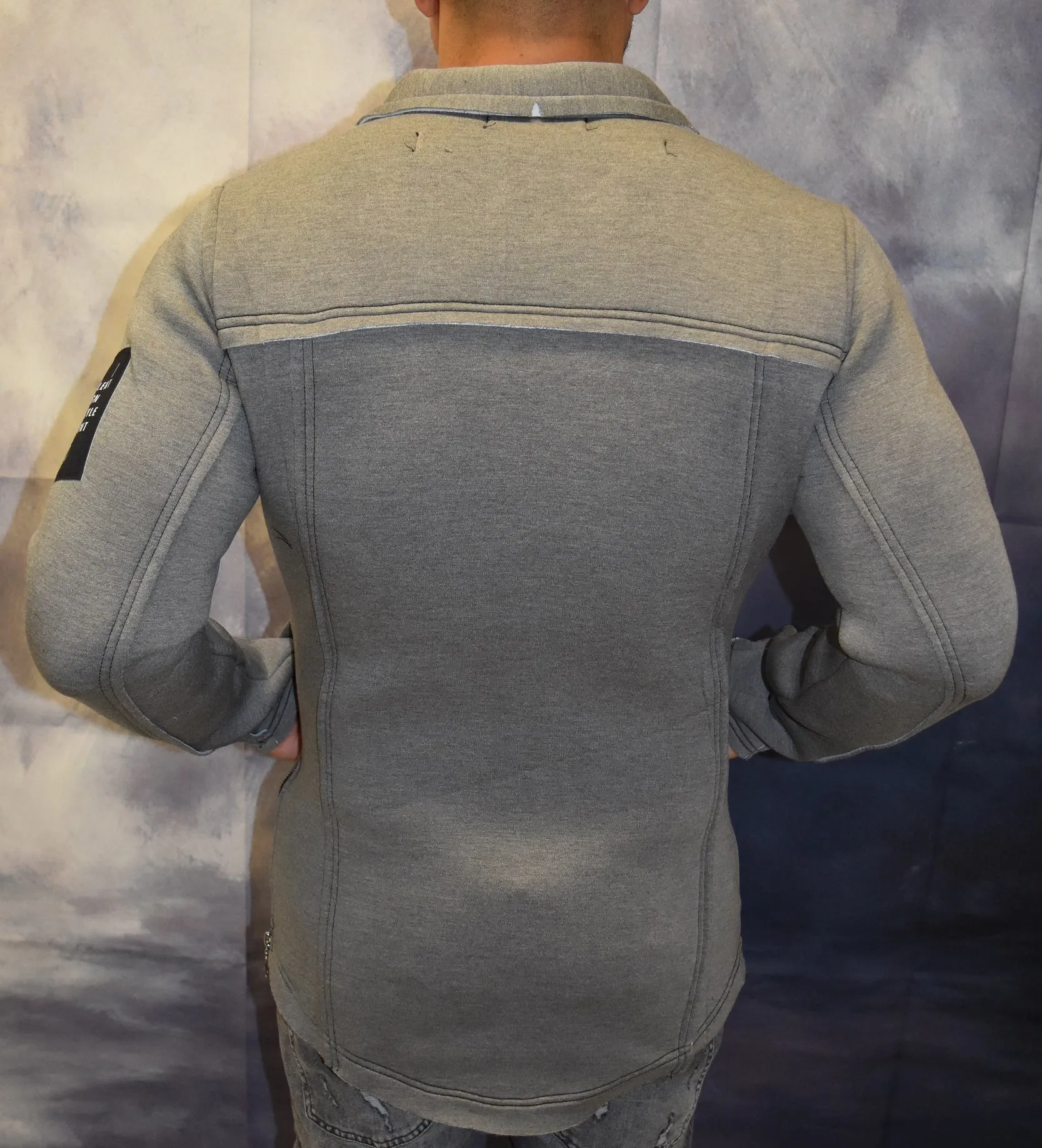 Pixel Jacket - Gray  OS0008B