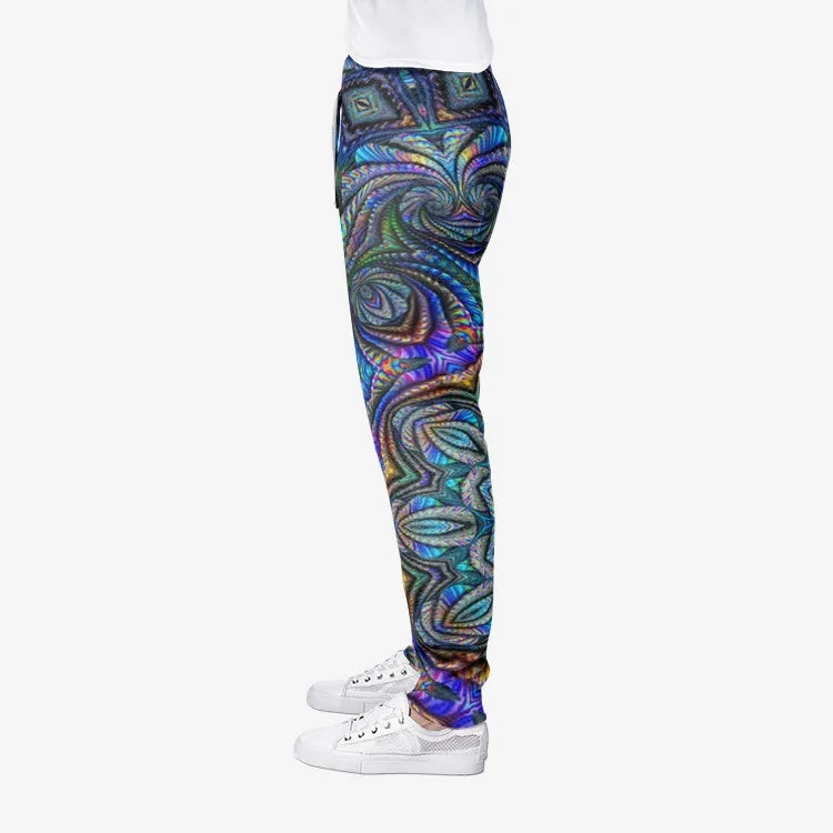 PSYCHEDELIC SYMPHONY | All-Over Print men's joggers sweatpants | IMRAN