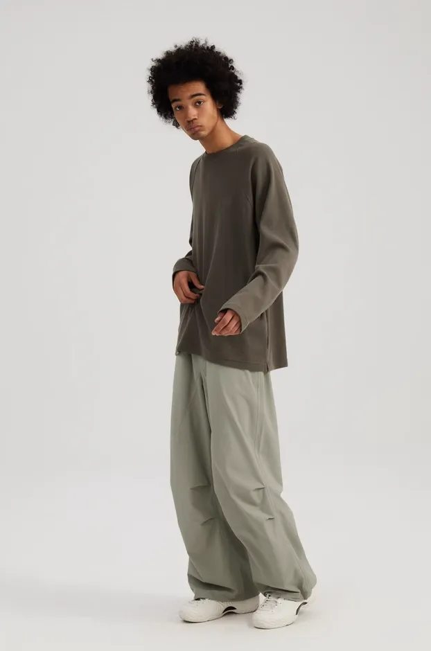 Relaxed Loose Paratrooper Pants