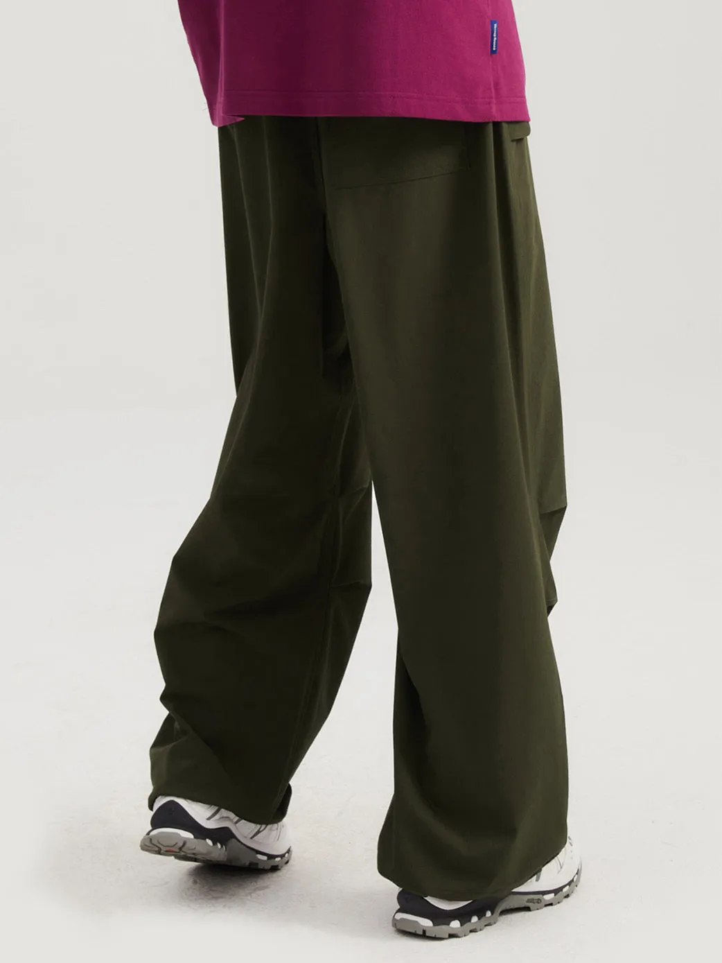 Relaxed Loose Paratrooper Pants