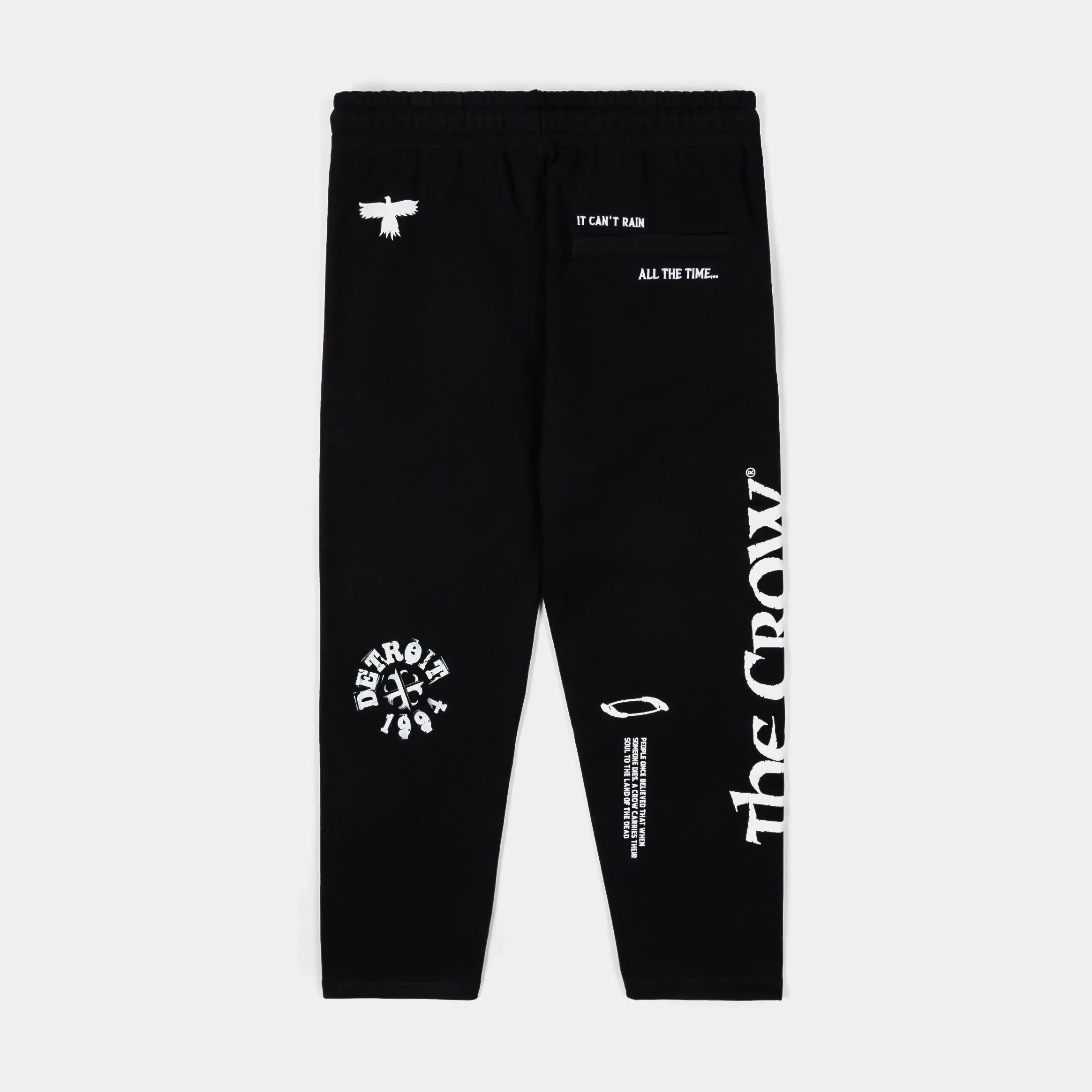 SP x The Crow 1994 Joggers Mens Pants (Black/White)