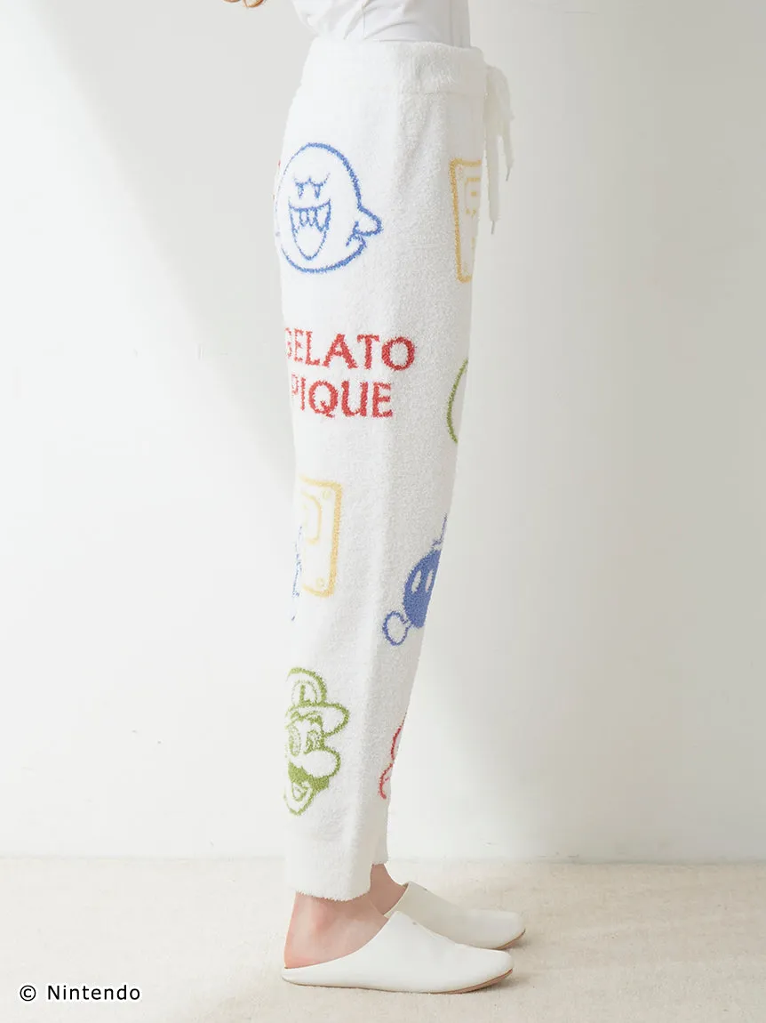 SUPER MARIO™️ WOMENS Baby Moco Character Patterned Jacquard Long Pants