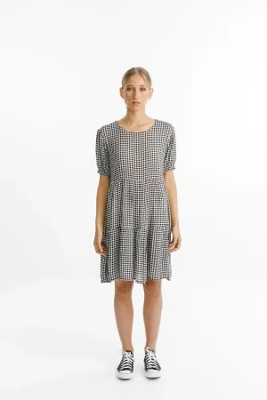 Thing Thing - Whirl Dress - Black Gingham