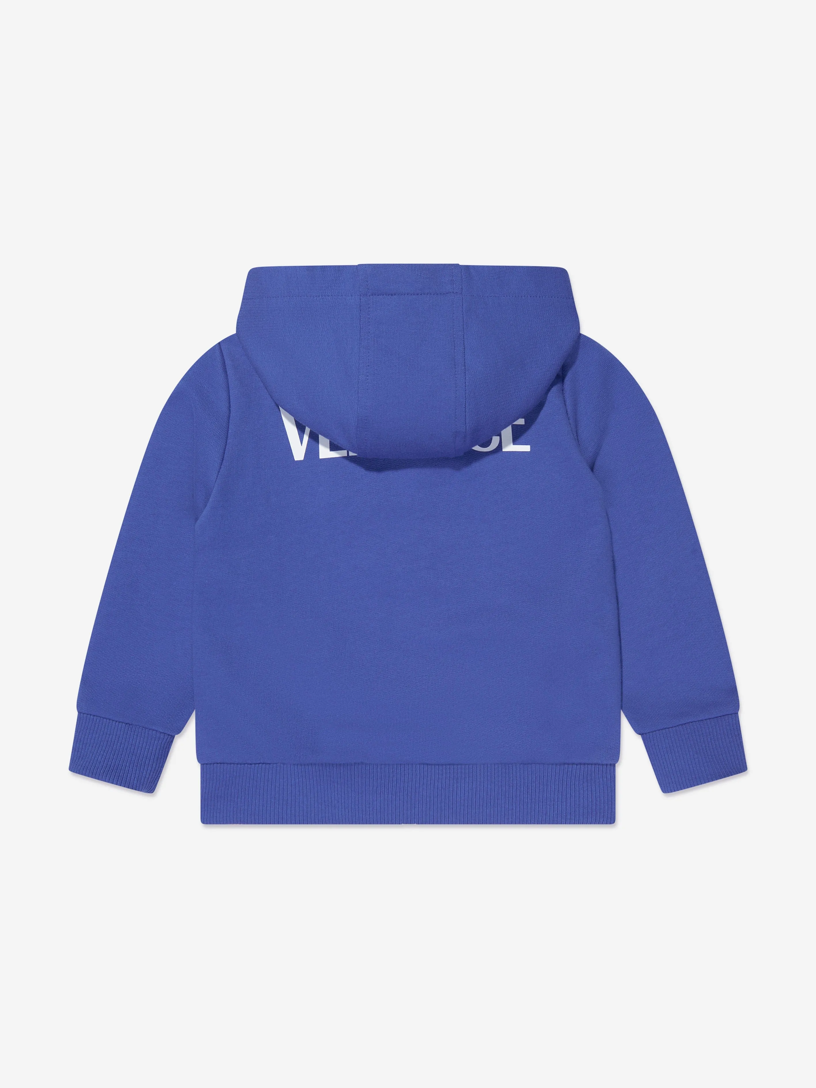 Versace Baby Boys La Greca Zip Up Top in Blue