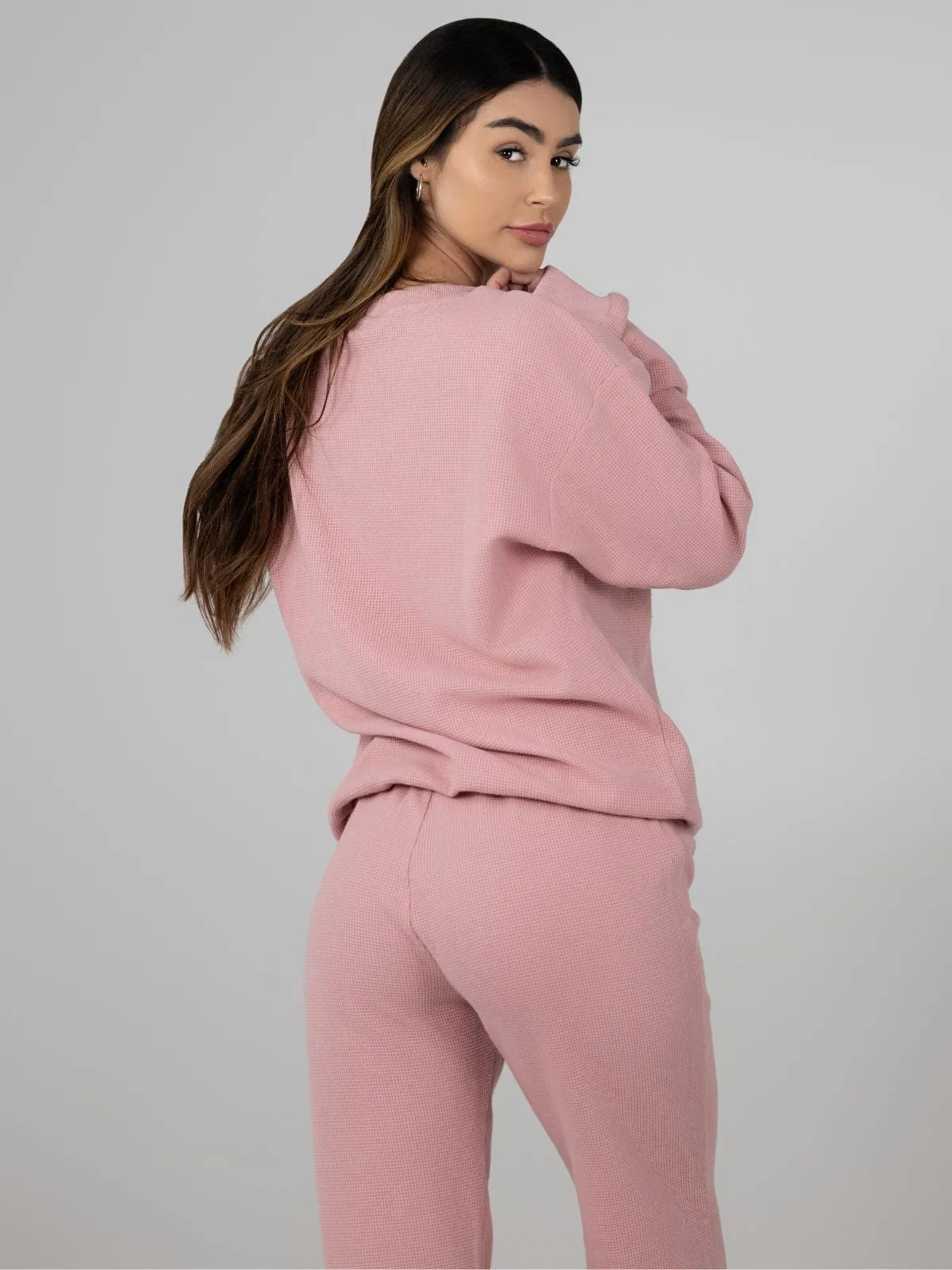 Waffle Lounge Relaxed Sweatpants