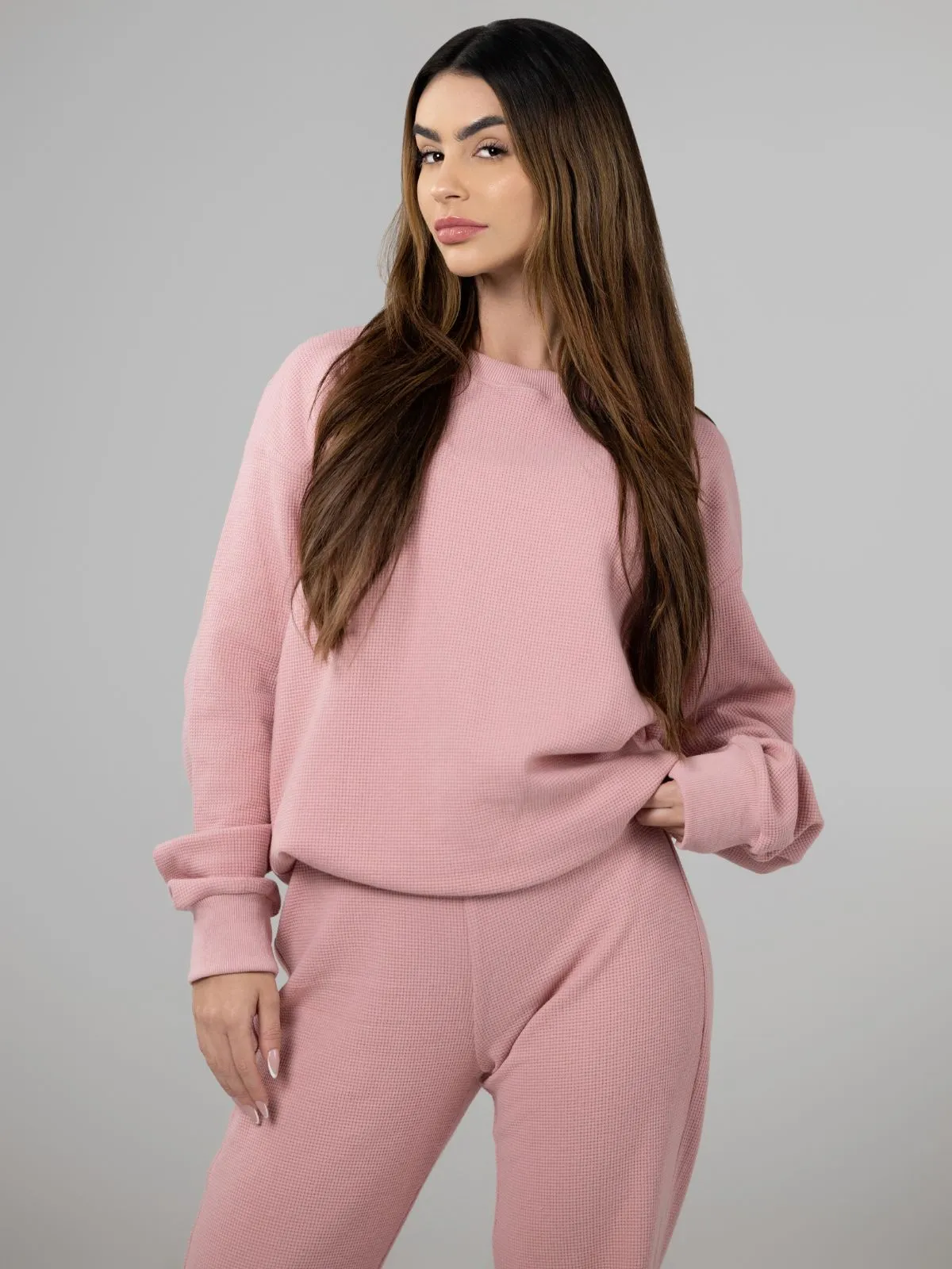 Waffle Lounge Relaxed Sweatpants