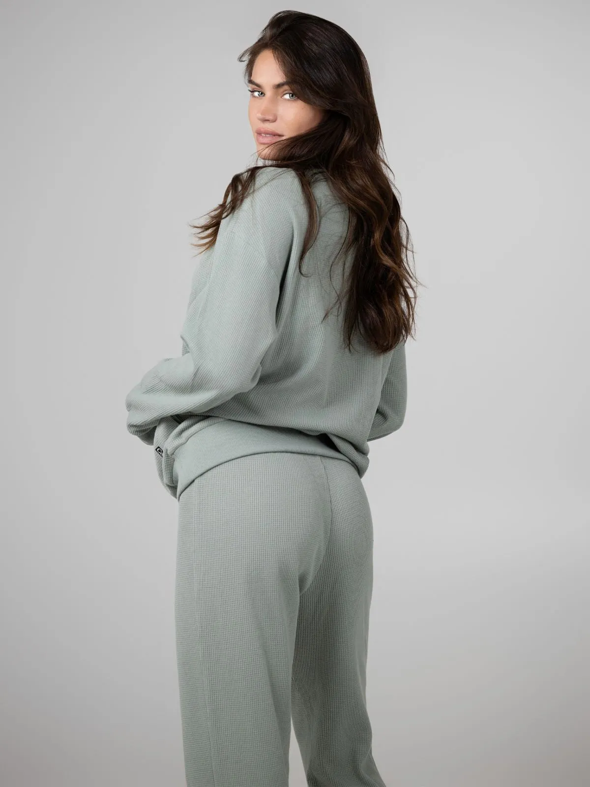 Waffle Lounge Relaxed Sweatpants