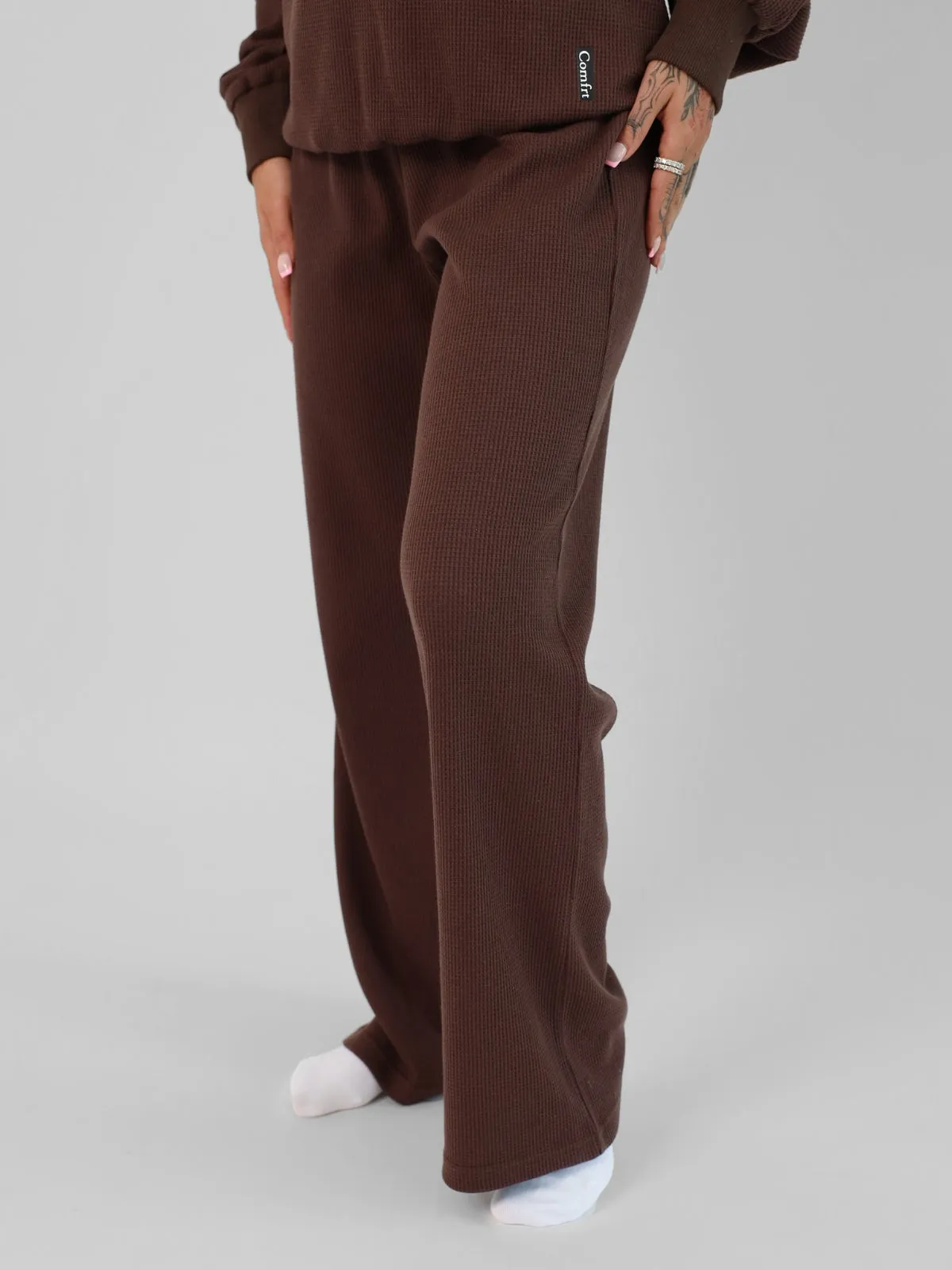 Waffle Lounge Relaxed Sweatpants