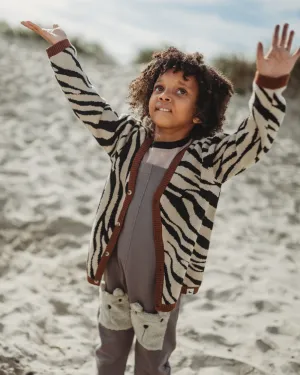 Zebra Cardigan